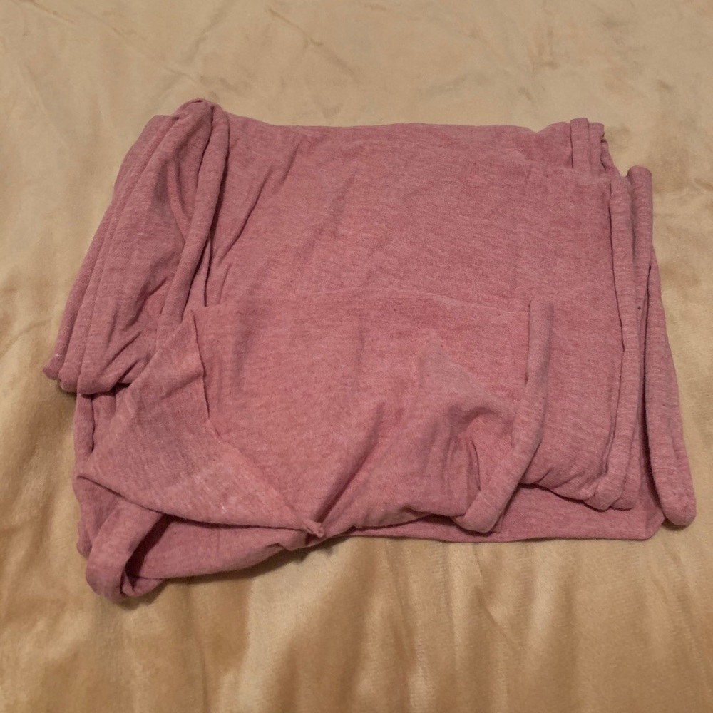 American Apparel pink scarf